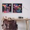 Stupell Industries Contrasting Otherworldly Blossoms 2pc Framed Giclee Wall Art Set Design by Nuk Nalandro